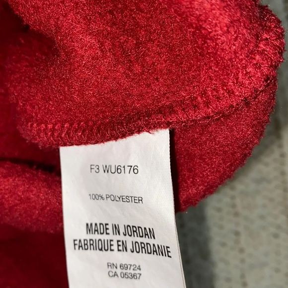 Columbia red fleece size large - Picture 4 of 9